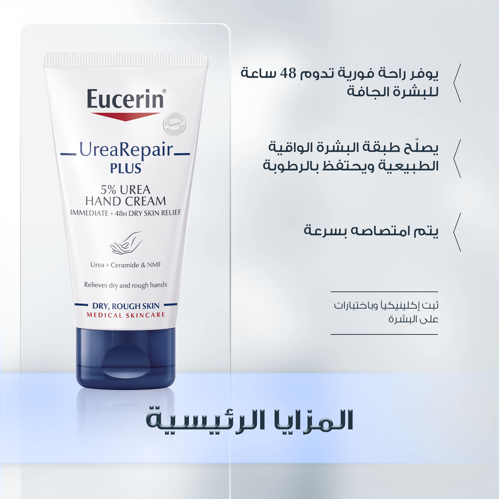 EUCERIN Eucerin Urea Repair Plus 5% Urea Hand Cream 75ml EUCERIN Eucerin Urea Repair Plus 5% Urea Hand Cream 75ml
