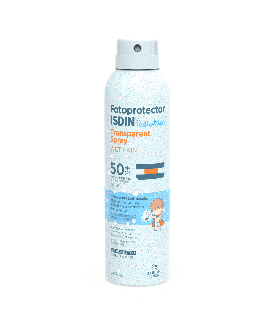 ISDIN ISDIN Transparent Spray pediatrics Wet Skin SPF50+ 250ml ISDIN ISDIN Transparent Spray pediatrics Wet Skin SPF50+ 250ml